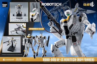 ROBO-DOU ROBOTECH VF-1S Veritech (Roy Fokker) – Threezero – ActionFigure Brasil — close