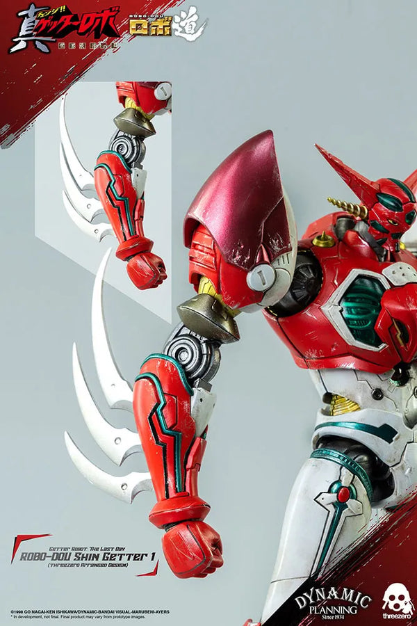 ROBO-DOU Shin Getter 1 (Anime Color Version) – Threezero – ActionFigure Brasil