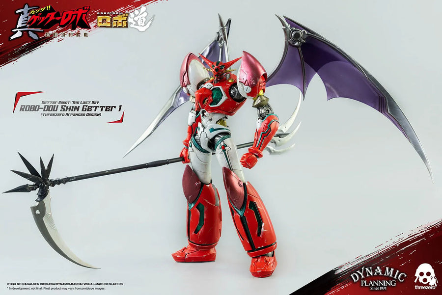 ROBO-DOU Shin Getter 1 (Anime Color Version) – Threezero – ActionFigure Brasil