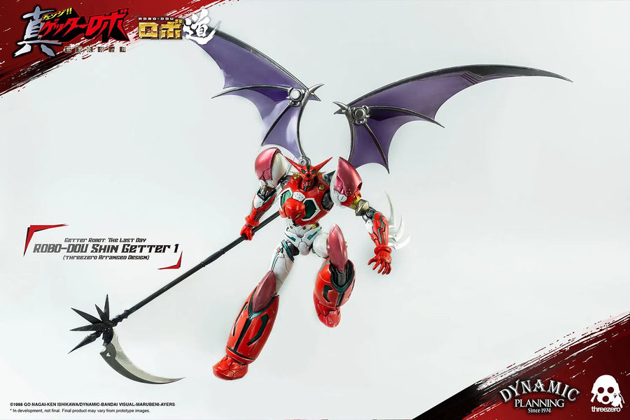 ROBO-DOU Shin Getter 1 (Anime Color Version) – Threezero – ActionFigure Brasil