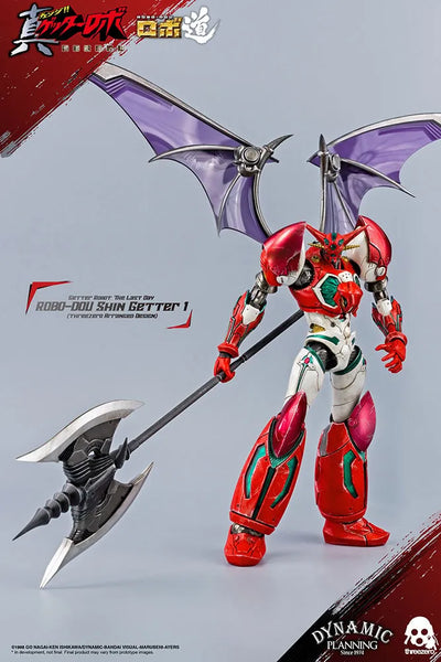 ROBO-DOU Shin Getter 1 (Anime Color Version) – Threezero – ActionFigure Brasil — ambientada