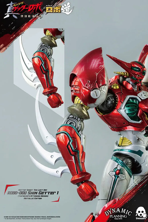 ROBO-DOU Shin Getter 1 (Metallic Color Version) – Threezero – ActionFigure Brasil