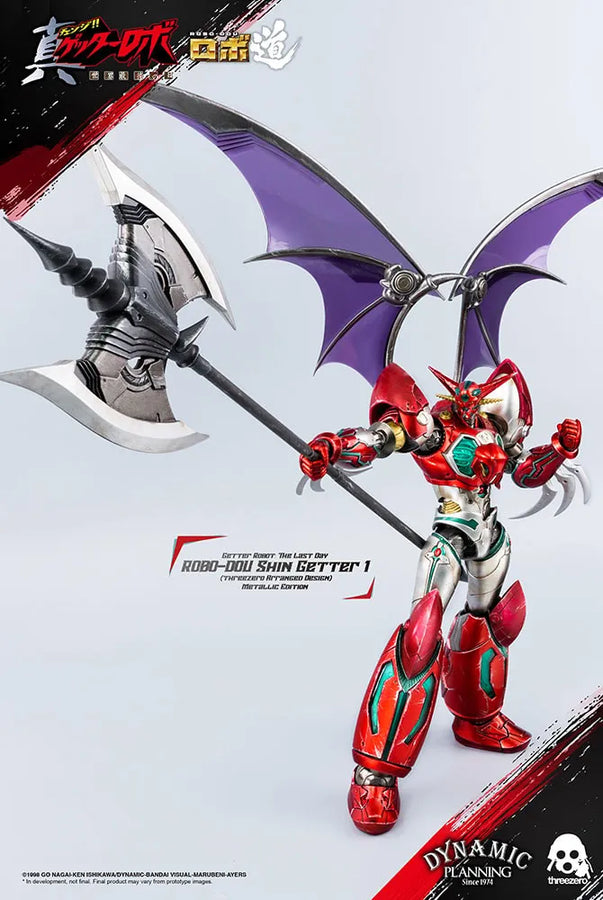 ROBO-DOU Shin Getter 1 (Metallic Color Version) – Threezero – ActionFigure Brasil