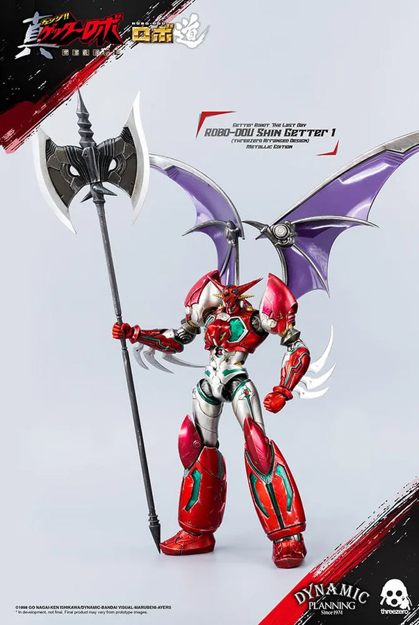 ROBO-DOU Shin Getter 1 (Metallic Color Version) – Threezero – ActionFigure Brasil
