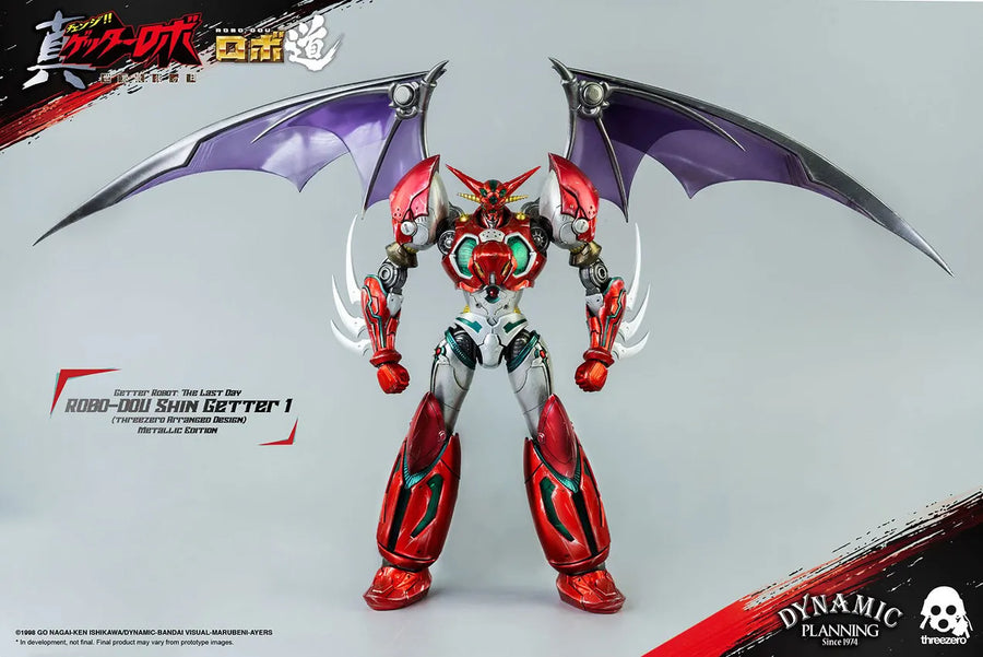 ROBO-DOU Shin Getter 1 (Metallic Color Version) – Threezero – ActionFigure Brasil