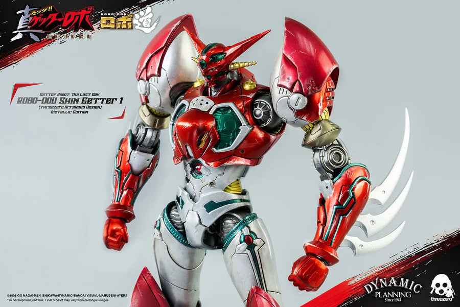 ROBO-DOU Shin Getter 1 (Metallic Color Version) – Threezero – ActionFigure Brasil