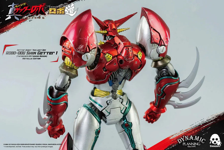 ROBO-DOU Shin Getter 1 (Metallic Color Version) – Threezero – ActionFigure Brasil