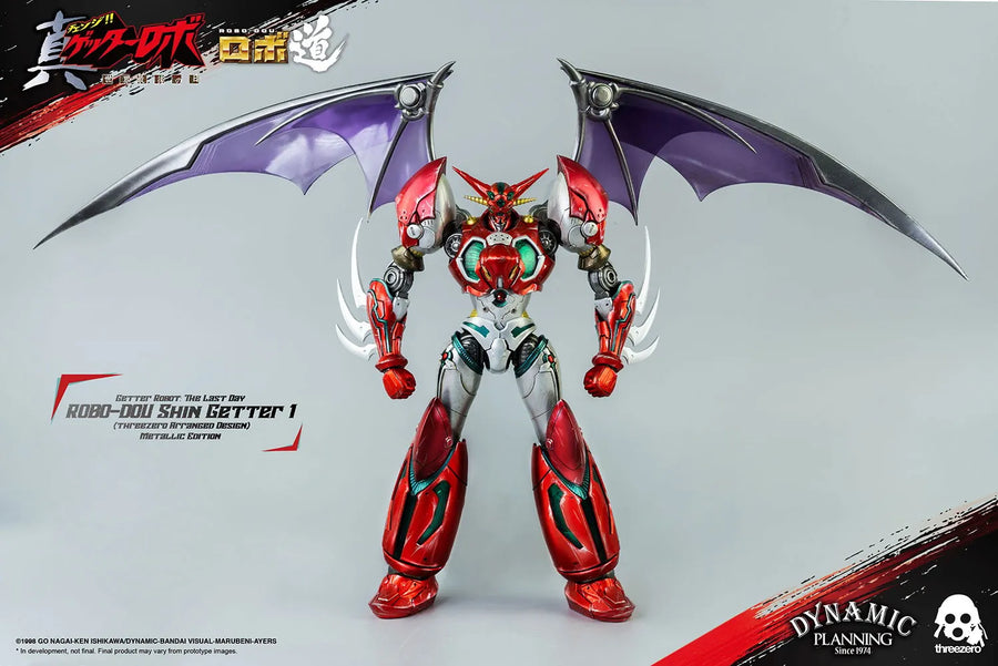 ROBO-DOU Shin Getter 1 (Metallic Color Version) – Threezero – ActionFigure Brasil