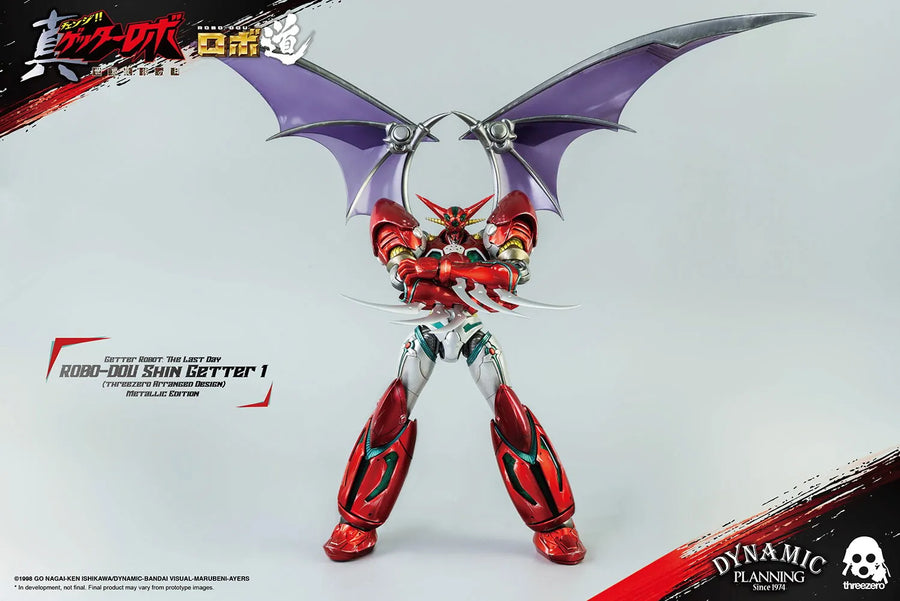 ROBO-DOU Shin Getter 1 (Metallic Color Version) – Threezero – ActionFigure Brasil