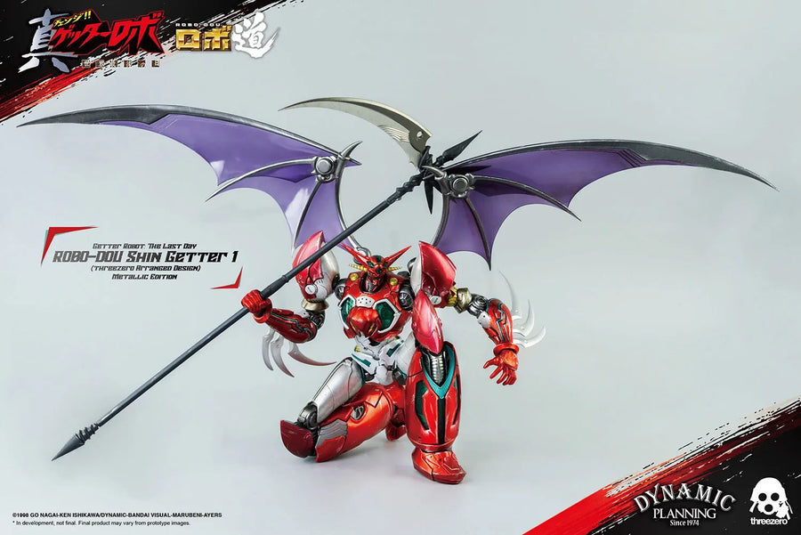 ROBO-DOU Shin Getter 1 (Metallic Color Version) – Threezero – ActionFigure Brasil