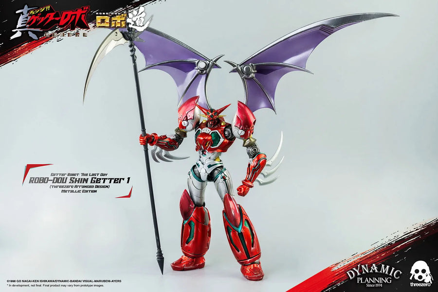 ROBO-DOU Shin Getter 1 (Metallic Color Version) – Threezero – ActionFigure Brasil