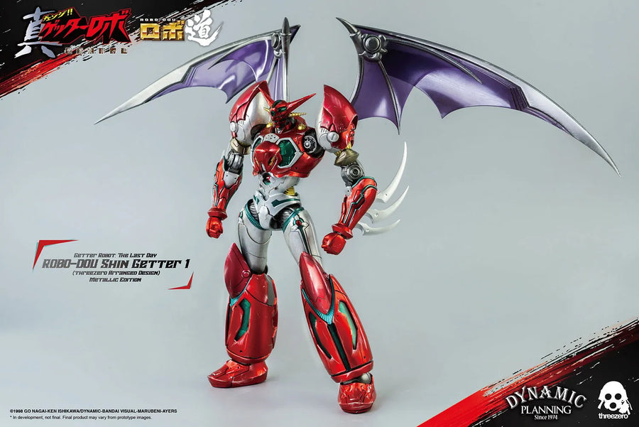 ROBO-DOU Shin Getter 1 (Metallic Color Version) – Threezero – ActionFigure Brasil