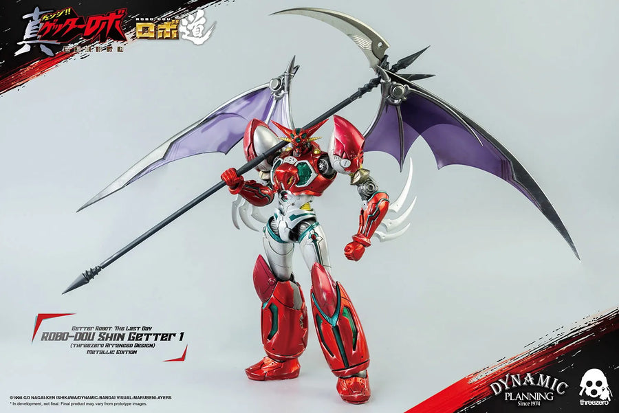 ROBO-DOU Shin Getter 1 (Metallic Color Version) – Threezero – ActionFigure Brasil