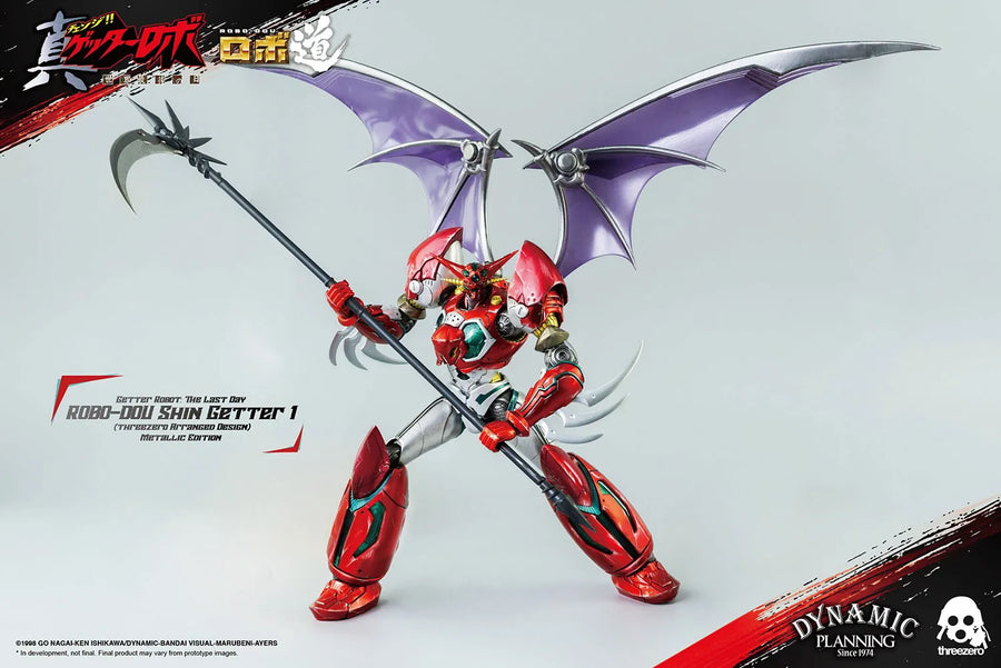 ROBO-DOU Shin Getter 1 (Metallic Color Version) – Threezero – ActionFigure Brasil