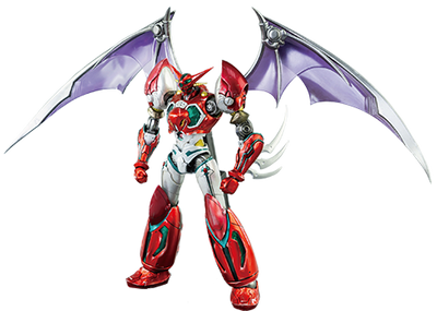 ROBO-DOU Shin Getter 1 (Metallic Color Version) – Threezero – ActionFigure Brasil — ambientada