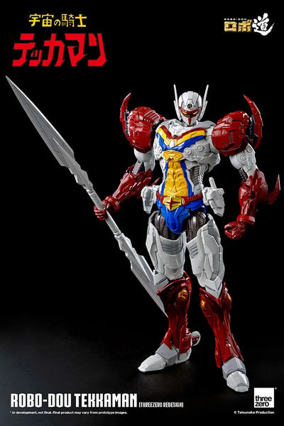 ROBO-DOU Tekkaman (Threezero Redesign) – Threezero – ActionFigure Brasil — close