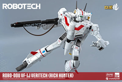 ROBO-DOU VF-1J Veritech (Rick Hunter) – Threezero – ActionFigure Brasil — embalagem