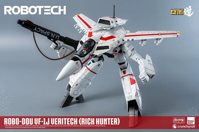 ROBO-DOU VF-1J Veritech (Rick Hunter) – Threezero – ActionFigure Brasil — ambientada