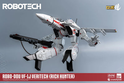 ROBO-DOU VF-1J Veritech (Rick Hunter) – Threezero – ActionFigure Brasil — ângulo diferente