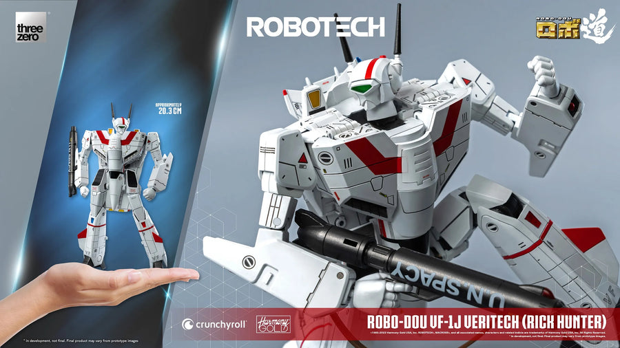 ROBO-DOU VF-1J Veritech (Rick Hunter) – Threezero – ActionFigure Brasil