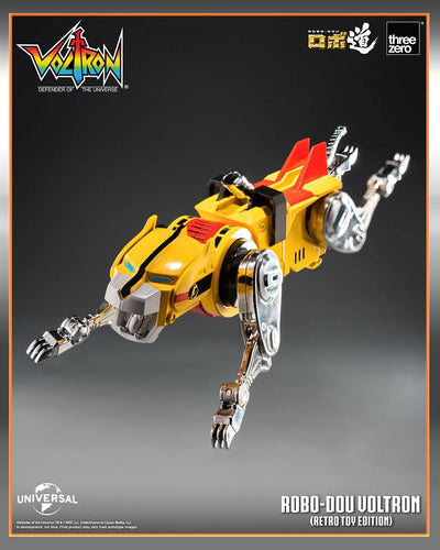 ROBO-DOU Voltron (Retro Toy Edition) – Threezero – ActionFigure Brasil — iluminação de estúdio