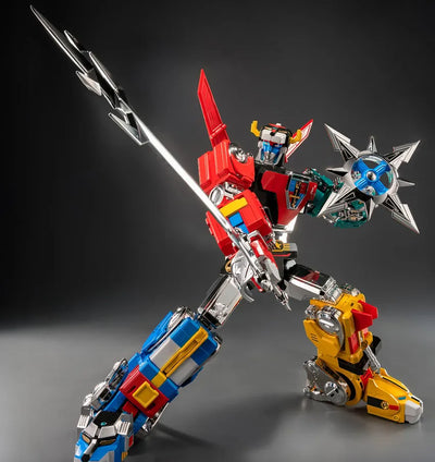 ROBO-DOU Voltron (Retro Toy Edition) – Threezero – ActionFigure Brasil — detalhe do produto