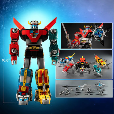 ROBO-DOU Voltron (Retro Toy Edition) – Threezero – ActionFigure Brasil — embalagem