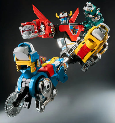 ROBO-DOU Voltron (Retro Toy Edition) – Threezero – ActionFigure Brasil — ambientada