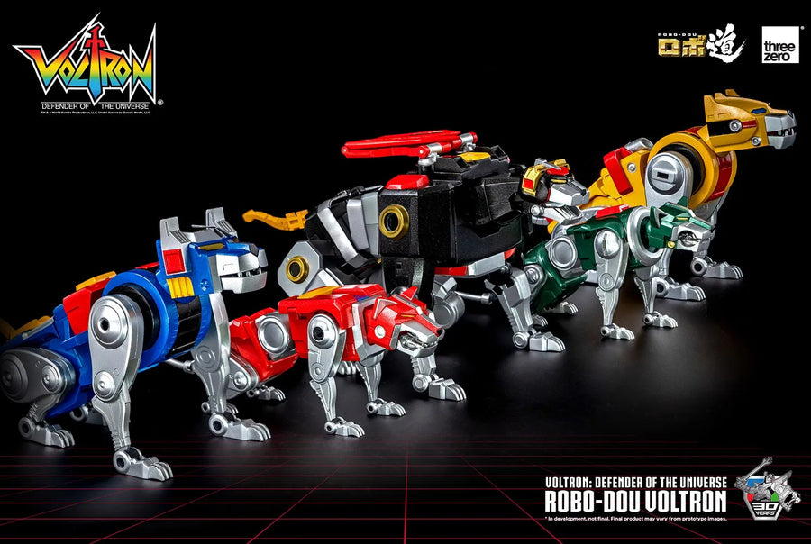 ROBO-DOU Voltron – Threezero – ActionFigure Brasil
