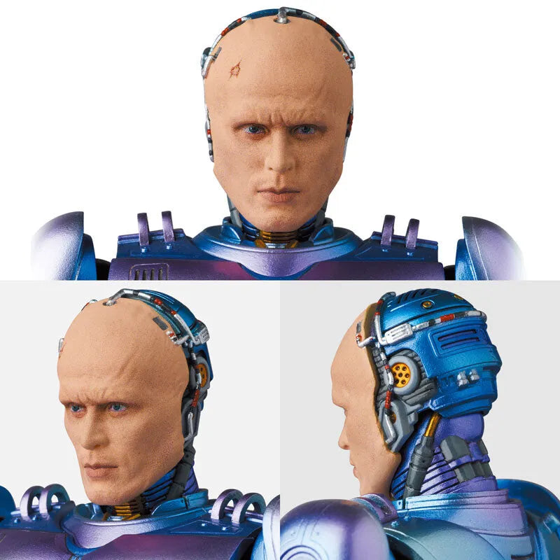 RoboCop 2 - Alex Murphy - RoboCop - Mafex  No.196 - Murphy Head Ver. (Medicom Toy)ㅤ – Medicom Toy – ActionFigure Brasil