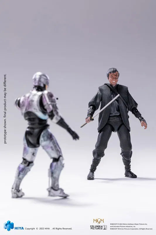 RoboCop 3 1/18 Action Figure Robocop VS Otomo 2Packㅤ – Hiya Toys – ActionFigure Brasil