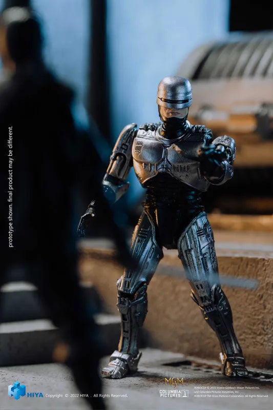 RoboCop 3 1/18 Action Figure Robocop VS Otomo 2Packㅤ – Hiya Toys – ActionFigure Brasil