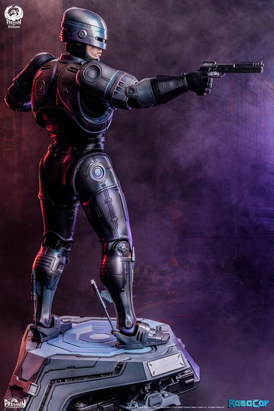 RoboCop (Deluxe Version) - LIMITED EDITION: 350 (Deluxe Version) – PCS – ActionFigure Brasil — com base expositora
