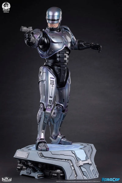 RoboCop (Deluxe Version) - LIMITED EDITION: 350 (Deluxe Version) – PCS – ActionFigure Brasil — iluminação de estúdio