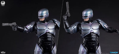 RoboCop (Deluxe Version) - LIMITED EDITION: 350 (Deluxe Version) – PCS – ActionFigure Brasil — com base expositora