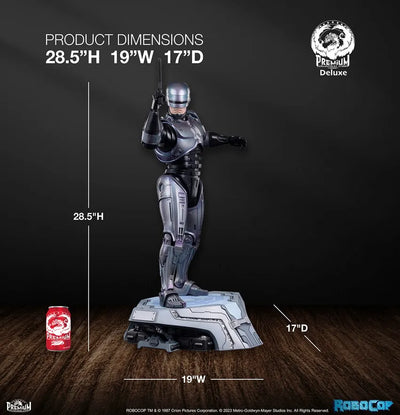 RoboCop (Deluxe Version) - LIMITED EDITION: 350 (Deluxe Version) – PCS – ActionFigure Brasil — ângulo diferente