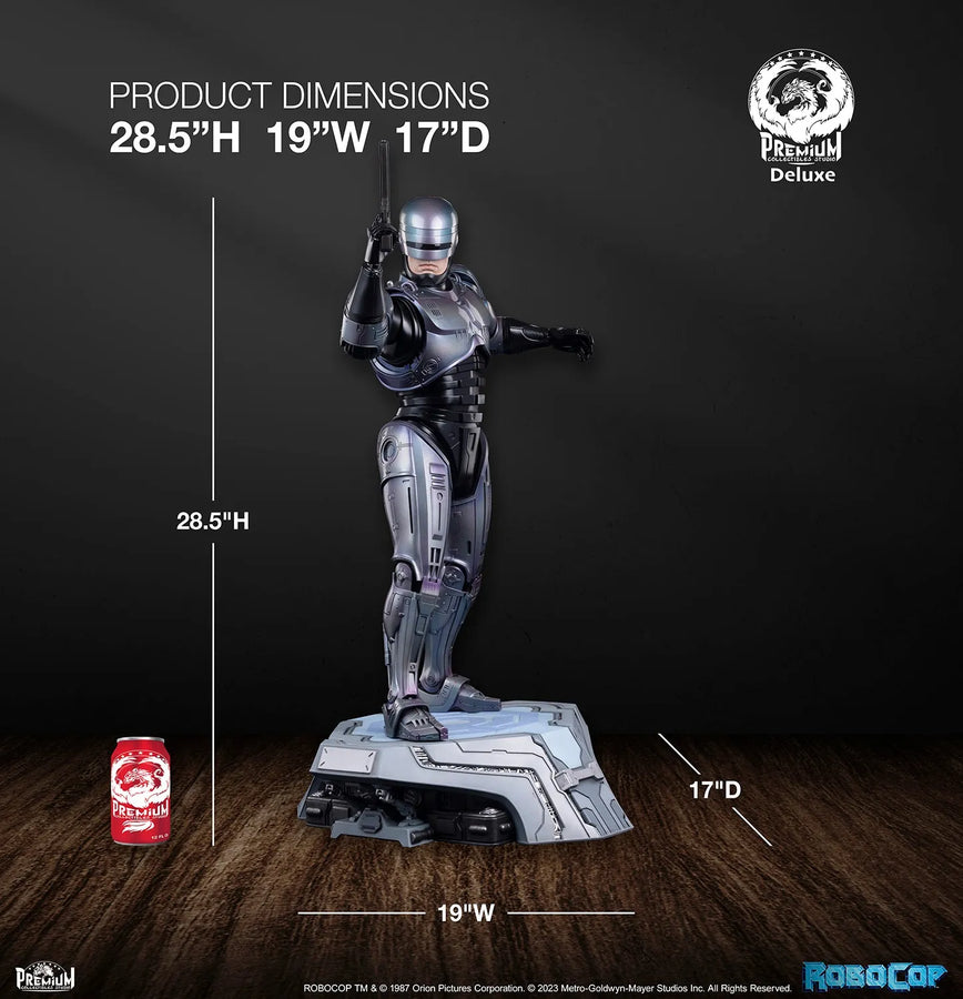 RoboCop (Deluxe Version) - LIMITED EDITION: 350 (Deluxe Version) – PCS – ActionFigure Brasil