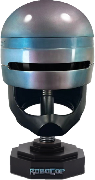 RoboCop Helmet Life-Size - LIMITED EDITION: 500 – Hollywood Collectibles Group – ActionFigure Brasil — detalhe do produto