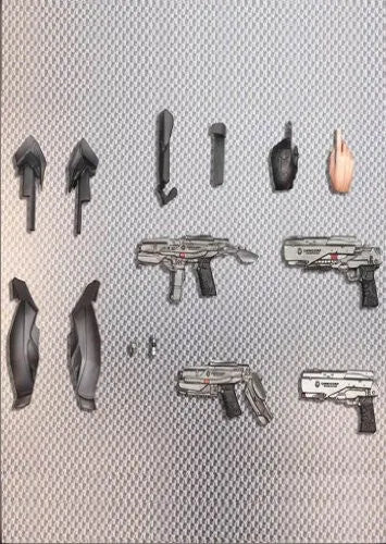 RoboCop - Play Arts Kai - 3.0 (Square Enix)ㅤ – Square Enix – ActionFigure Brasil — com base expositora