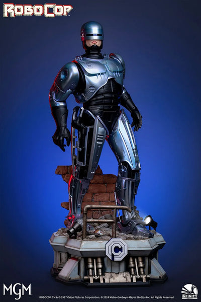 RoboCop (Premium Version) - LIMITED EDITION: 399 (Premium Edition) – Infinity Studio – ActionFigure Brasil — ambientada