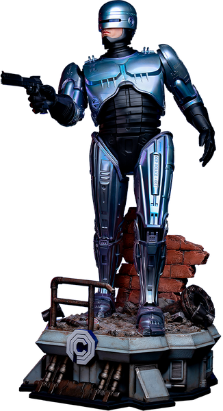 RoboCop (Premium Version) - LIMITED EDITION: 399 (Premium Edition) – Infinity Studio – ActionFigure Brasil — ambientada