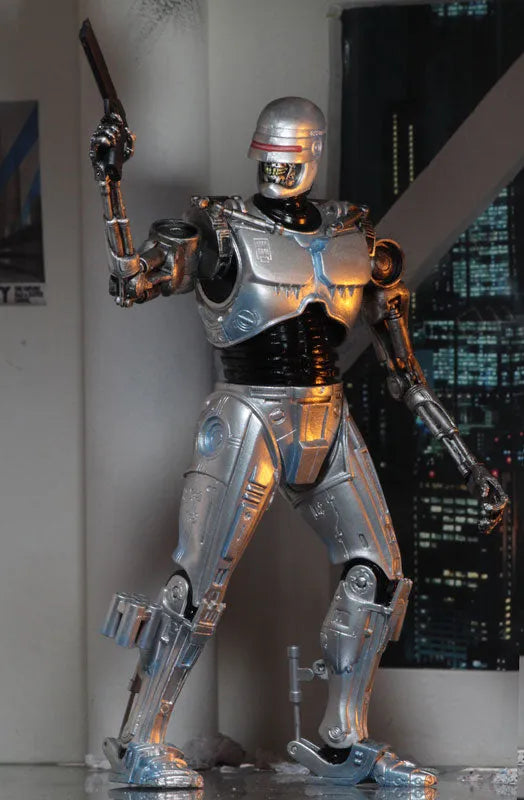 RoboCop Versus The Terminator - EndoCop & Terminator Dog 7 Inch Action Figure 2PKㅤ – Neca – ActionFigure Brasil