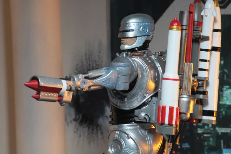 RoboCop Versus The Terminator - Robocop Ultimate 7 Inch Action Figureㅤ – Neca – ActionFigure Brasil