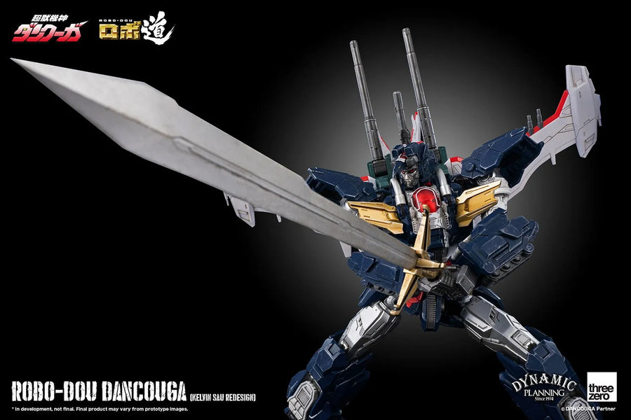 ROBO‐DOU Dancouga (Kelvin Sau Redesign) – Threezero – ActionFigure Brasil