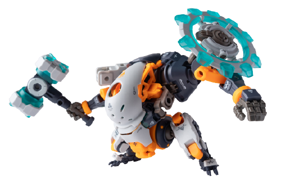 Robot Build - RB-16 Magni - Universal Color Ver. (Wave)ㅤ – Wave – ActionFigure Brasil