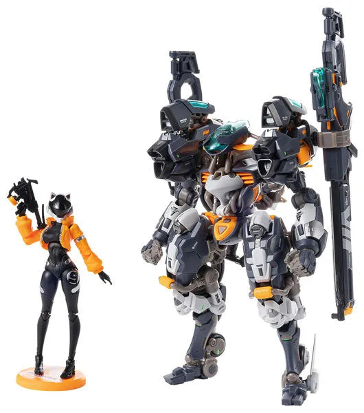 ROBOT BUILD Series - RB-14 - AUTONINE - “Denki No. 9” - Universal Color Ver. (Wave)ㅤ – Wave – ActionFigure Brasil