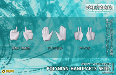 Robot Neoanthropinae Polynian - Polynian - Hand Parts Set 01 (Daibadi Production)ㅤ – Daibadi Production – ActionFigure Brasil — ângulo diferente