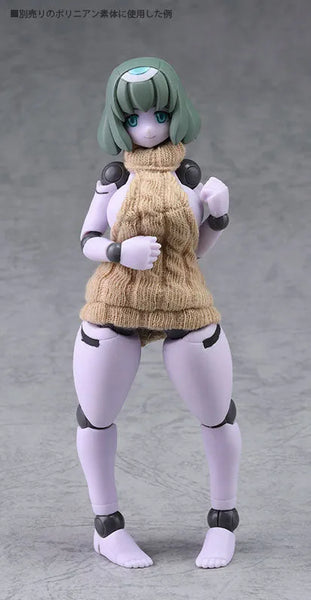 Robot Neoanthropinae Polynian - Polynian - Polynian Cloth Wear - Open Back Sweater - 1/12 (Daibadi Production)ㅤ – Daibadi Production As Manufacturer – ActionFigure Brasil