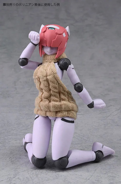 Robot Neoanthropinae Polynian - Polynian - Polynian Cloth Wear - Open Back Sweater - 1/12 (Daibadi Production)ㅤ – Daibadi Production As Manufacturer – ActionFigure Brasil