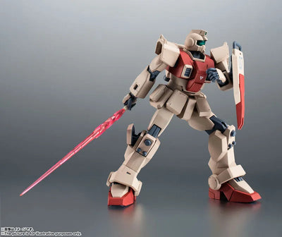Robot Spirits -SIDE MS- RGM-79 (G) GM Ground Type ver. A.N.I.M.E. "Mobile Suit Gundam The 08th MS Team"ㅤ – Bandai Spirits – ActionFigure Brasil — ângulo diferente